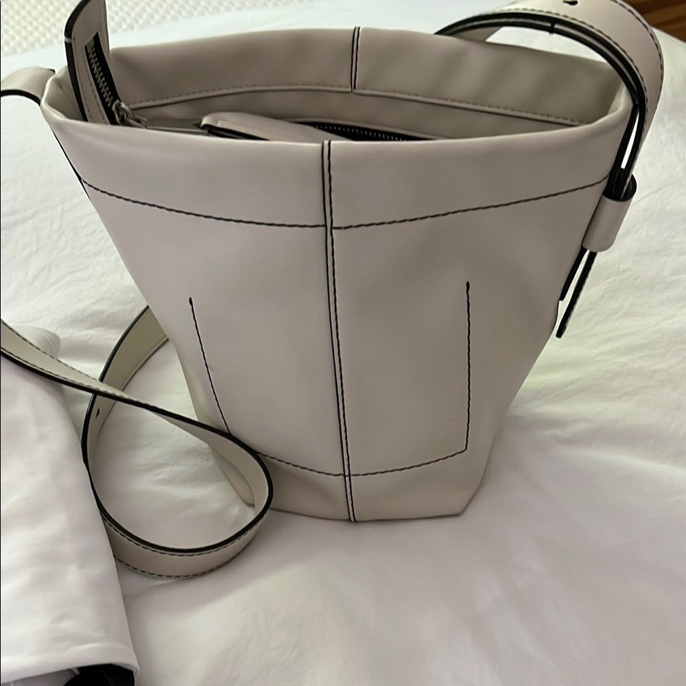 Barrow Mini Bucket Bag by Proenza Schouler White Label Smooth Leather